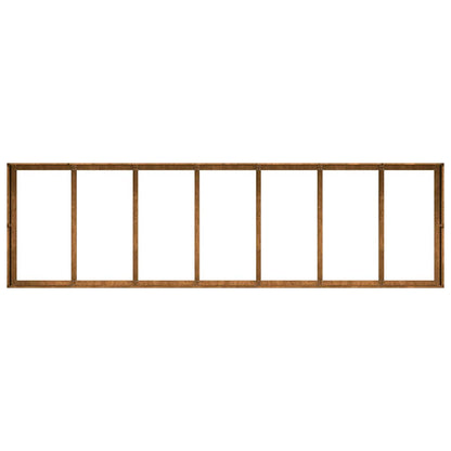 Plantenbak roestig 280x80x40 cm weervast staal