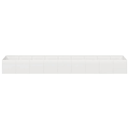 Plantenbak 360x80x40 cm roestvrij staal