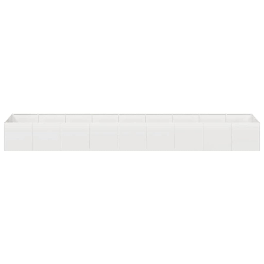 Plantenbak 360x80x40 cm roestvrij staal