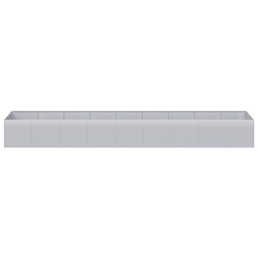 Plantenbak 360x80x40 cm gegalvaniseerd staal