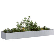 Planter 360x80x40 cm galvanized steel