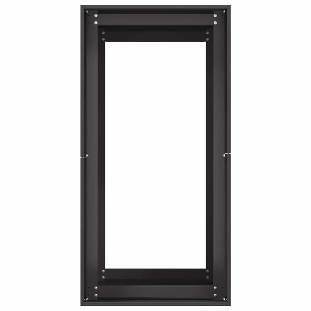 Plantenbak 40x80x80 cm staal zwart