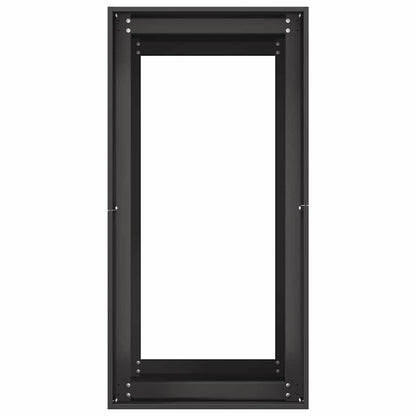Plantenbak 40x80x80 cm staal zwart
