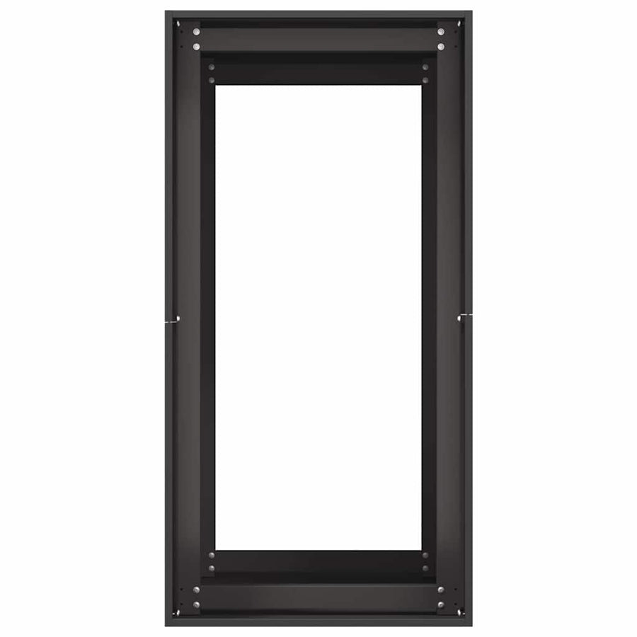 Plantenbak 40x80x80 cm staal zwart