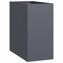Plantenbak 40x80x80 cm staal antracietkleurig