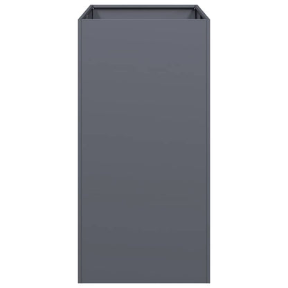 Plantenbak 40x80x80 cm staal antracietkleurig
