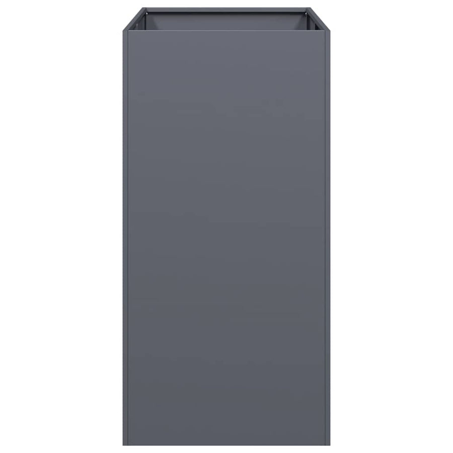 Plantenbak 40x80x80 cm staal antracietkleurig