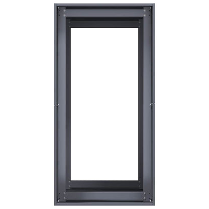 Plantenbak 40x80x80 cm staal antracietkleurig