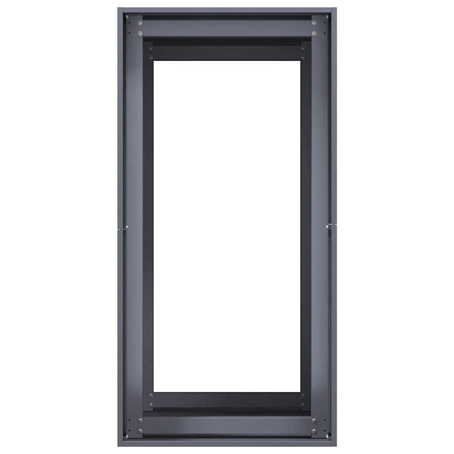 Plantenbak 40x80x80 cm staal antracietkleurig
