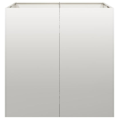 Plantenbak 80x80x80 cm roestvrij staal