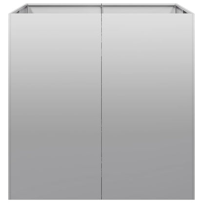 Plantenbak 80x80x80 cm gegalvaniseerd staal