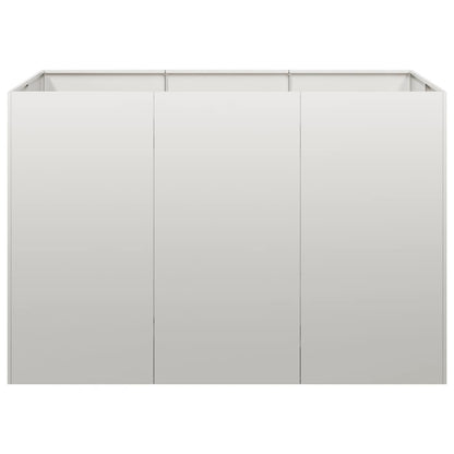 Plantenbak 120x80x80 cm roestvrij staal