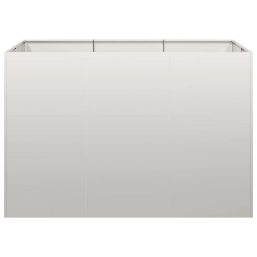 Plantenbak 120x80x80 cm roestvrij staal