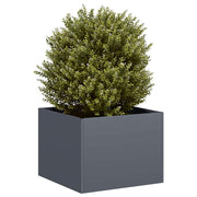 Planter 40x40x30 cm steel anthracite