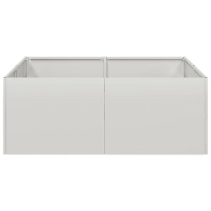Plantenbak 80x80x30 cm roestvrij staal