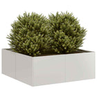 Plantenbak 80x80x30 cm roestvrij staal