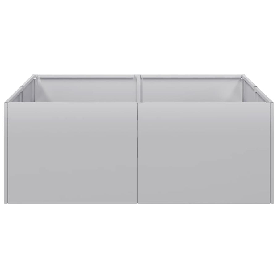 Plantenbak 80x80x30 cm gegalvaniseerd staal