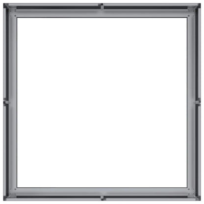 Plantenbak 80x80x30 cm gegalvaniseerd staal
