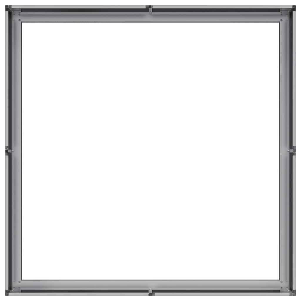 Plantenbak 100x100x30 cm gegalvaniseerd staal