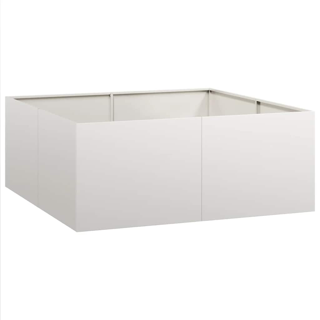 Plantenbak Roestvrij Staal 100 x 100 x 40 cm