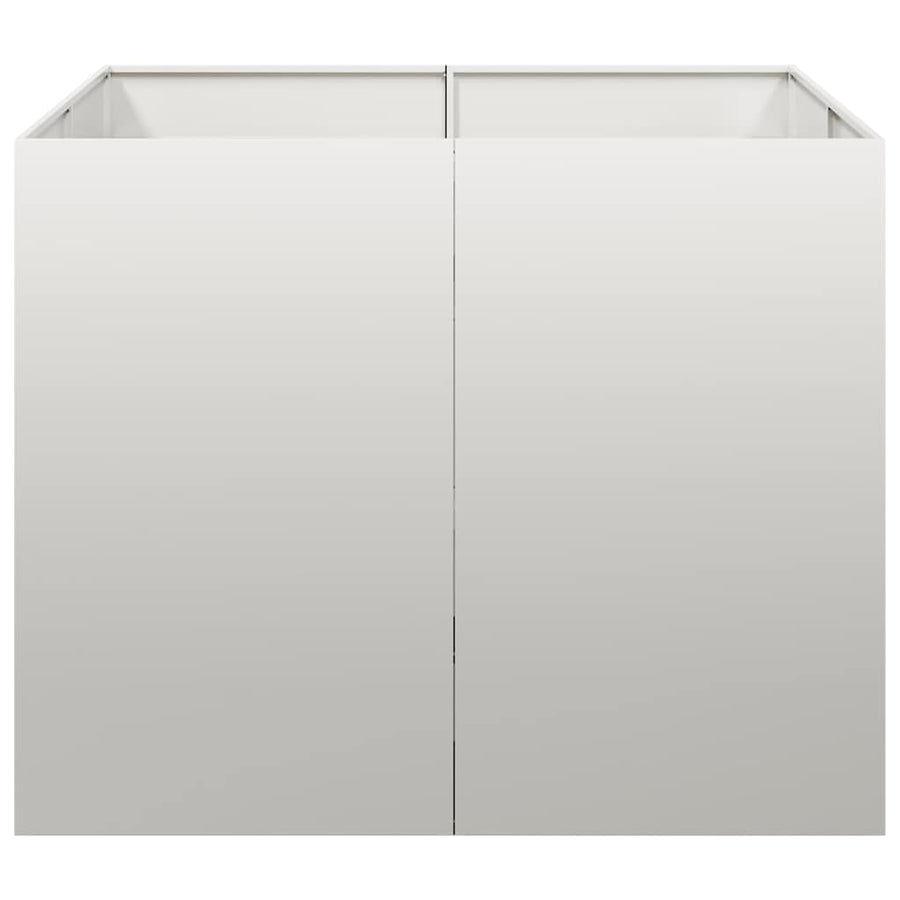 Plantenbak Roestvrij Staal 100 x 100 x 80 cm