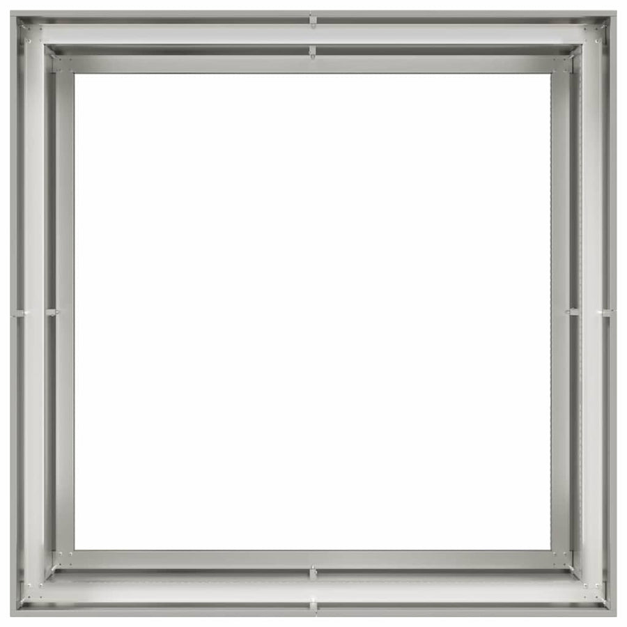 Plantenbak Roestvrij Staal 100 x 100 x 80 cm