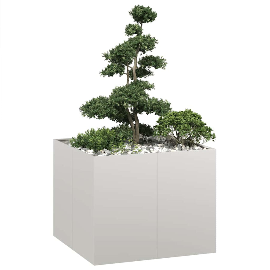 Plantenbak Roestvrij Staal 100 x 100 x 80 cm