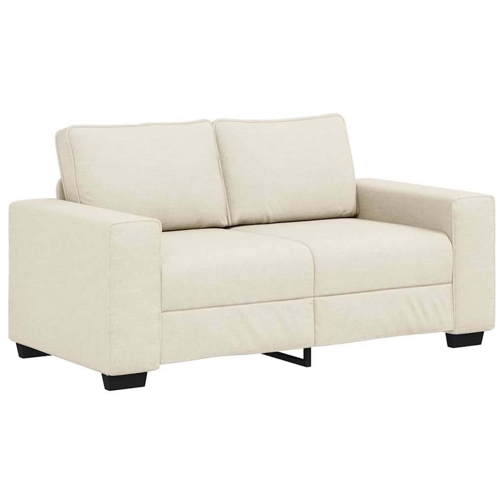 Bank 3 Pcs Beige Linnen-Mix Stof