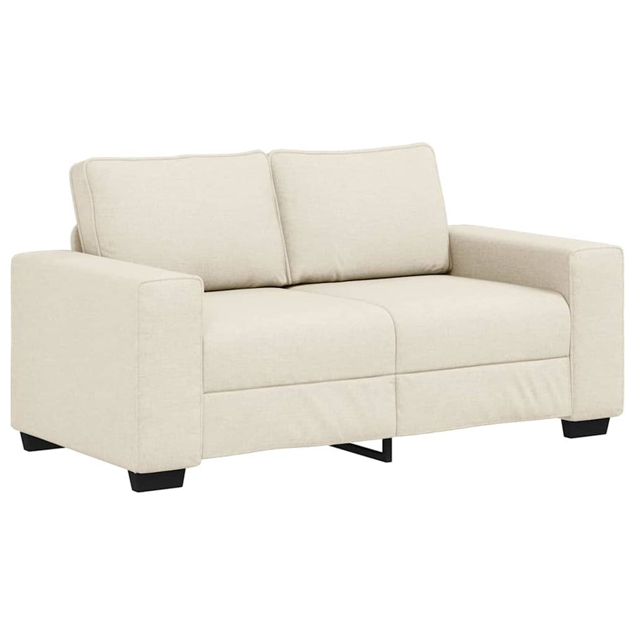 Bank 3 Pcs Beige Linnen-Mix Stof