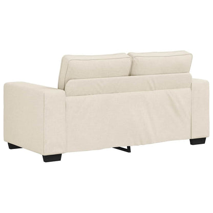 Bank 3 Pcs Beige Linnen-Mix Stof