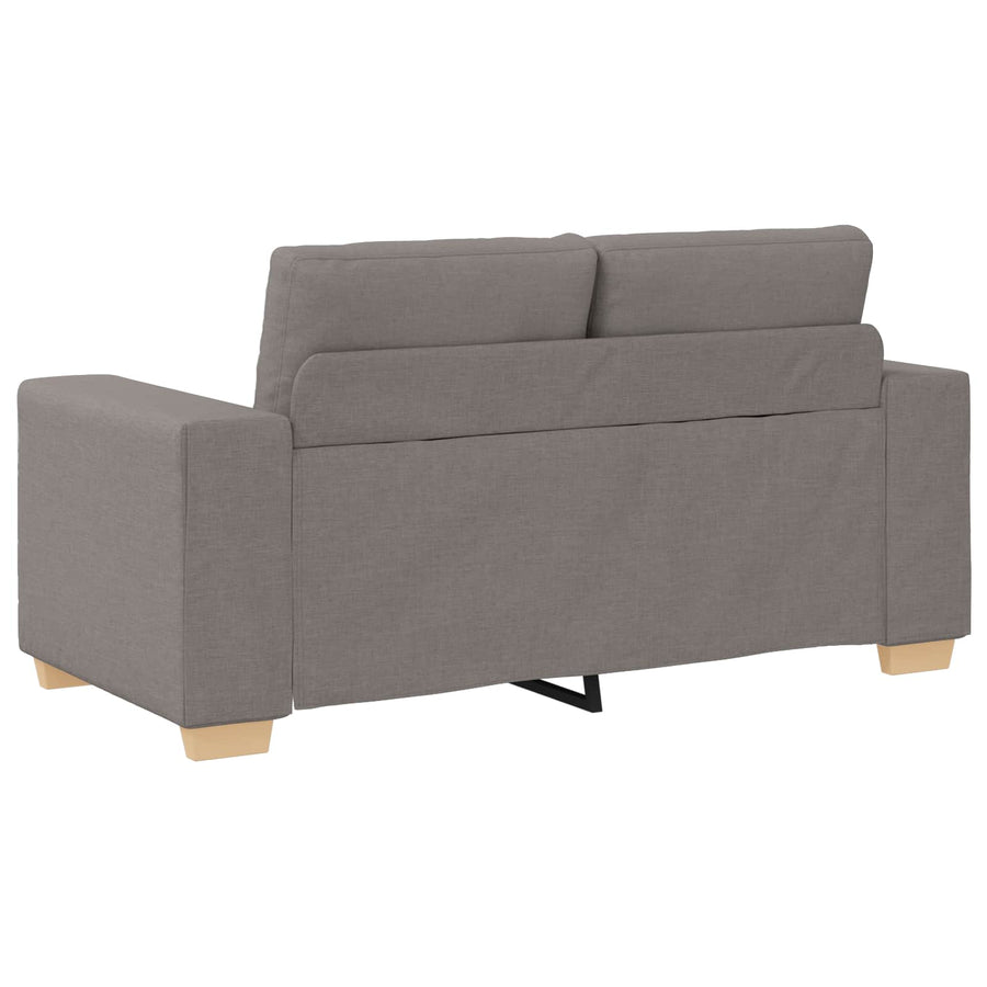 Bank 3 Pcs 221 X 80 X 80 Cm Linnen-Mix Stof Taupe