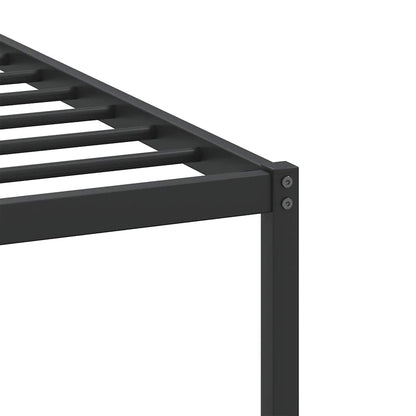 Bedframe zonder matras hout gerookt eikenkleurig 90x190 cm