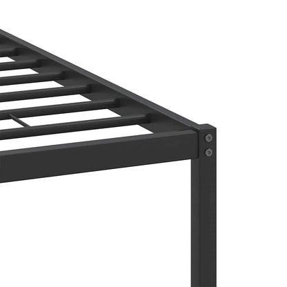 Bedframe zonder matras hout gerookt eikenkleurig 120x200 cm