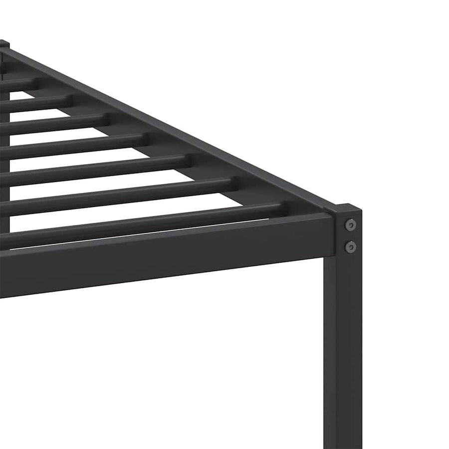 Bedframe zonder matras hout gerookt eikenkleurig 160x200 cm