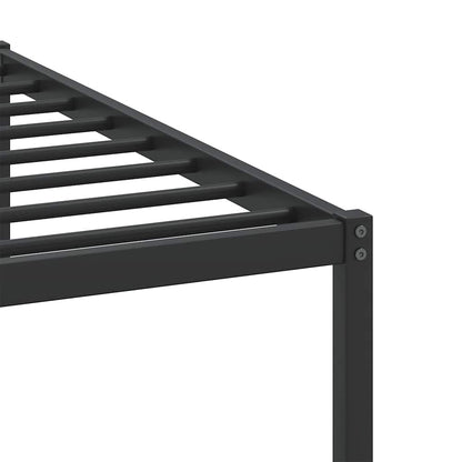 Bedframe zonder matras 183x203 cm spaanplaat gerookt eiken