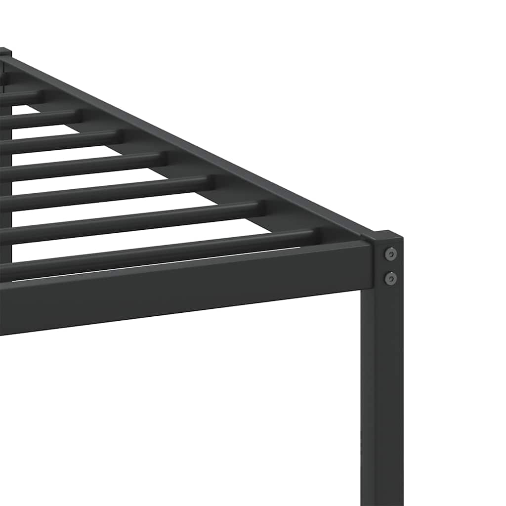 Bedframe zonder matras 200x200 cm spaanplaat gerookt eiken