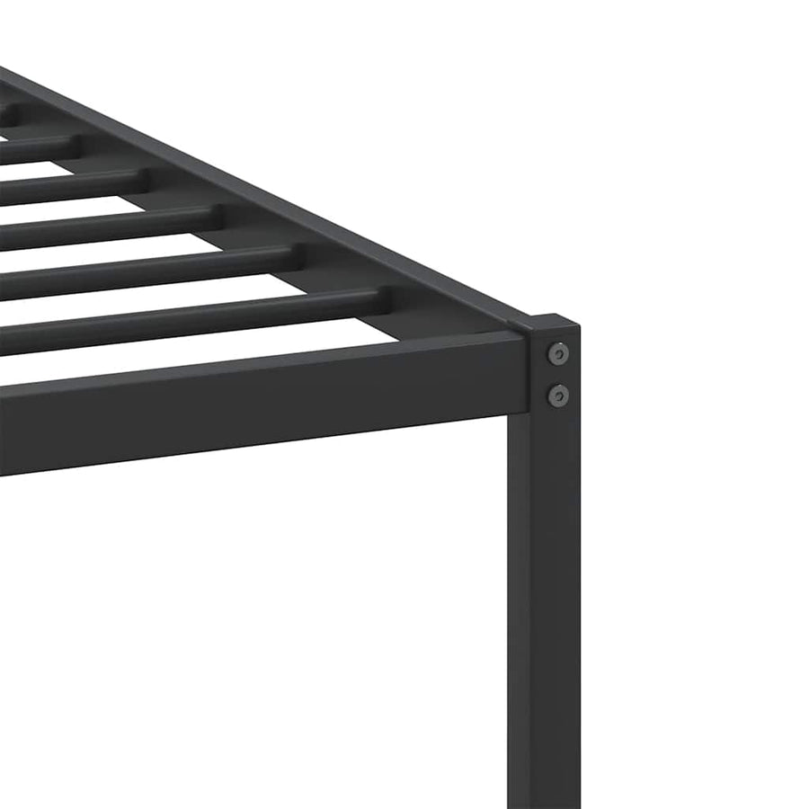 Bedframe zonder matras 107x203cm spaanplaat sonoma eikenkleurig