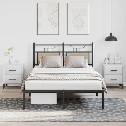 Bedframe zonder matras hout sonoma eikenkleurig 120x200 cm