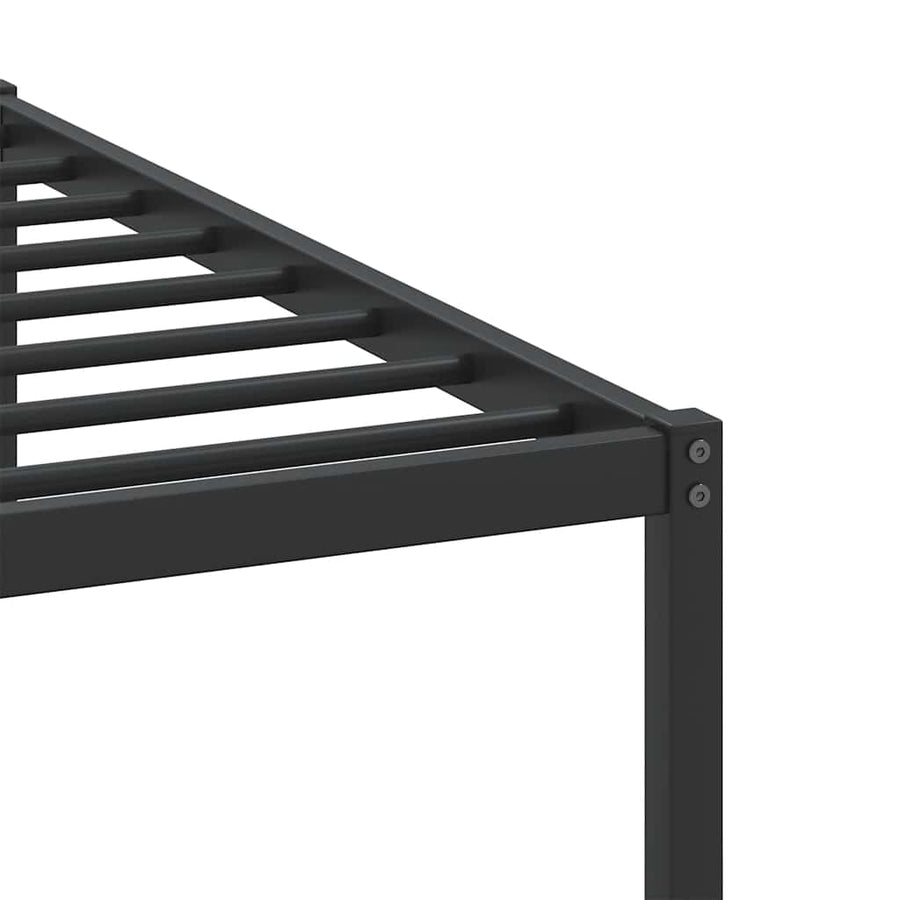 Bedframe zonder matras hout sonoma eikenkleurig 183x203 cm