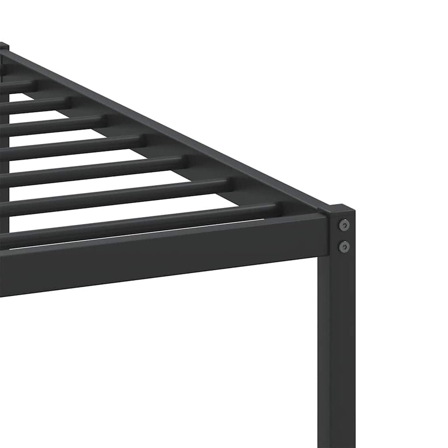 Bedframe zonder matras 193x203cm spaanplaat sonoma eikenkleurig