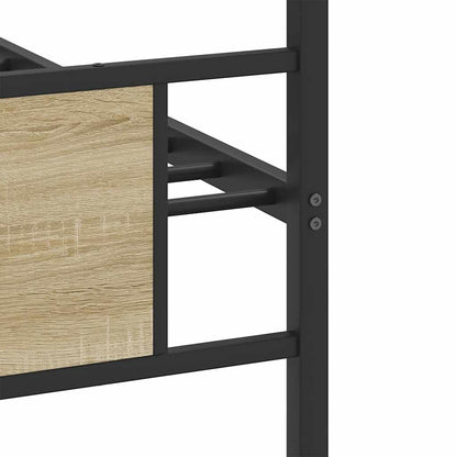 Bedframe zonder matras hout sonoma eikenkleurig 90x190 cm