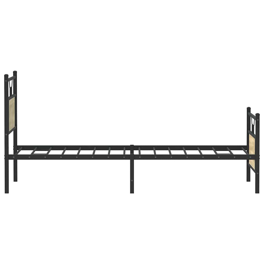 Bedframe zonder matras hout sonoma eikenkleurig 90x200 cm