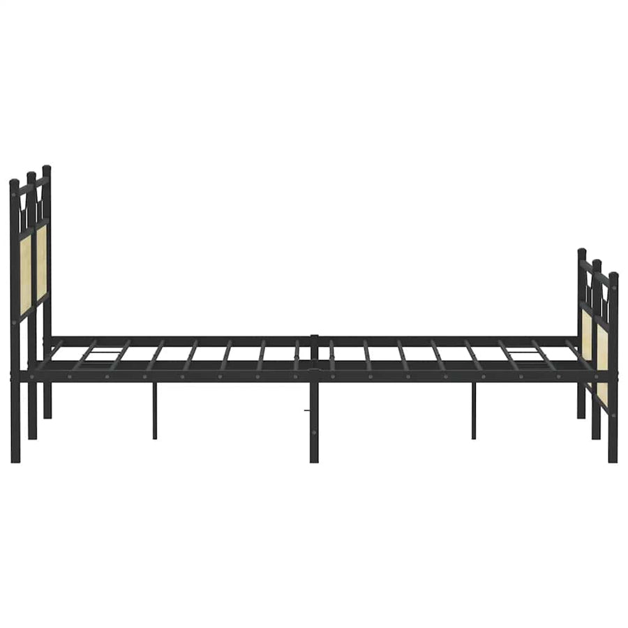 Bedframe zonder matras hout sonoma eikenkleurig 140x200 cm