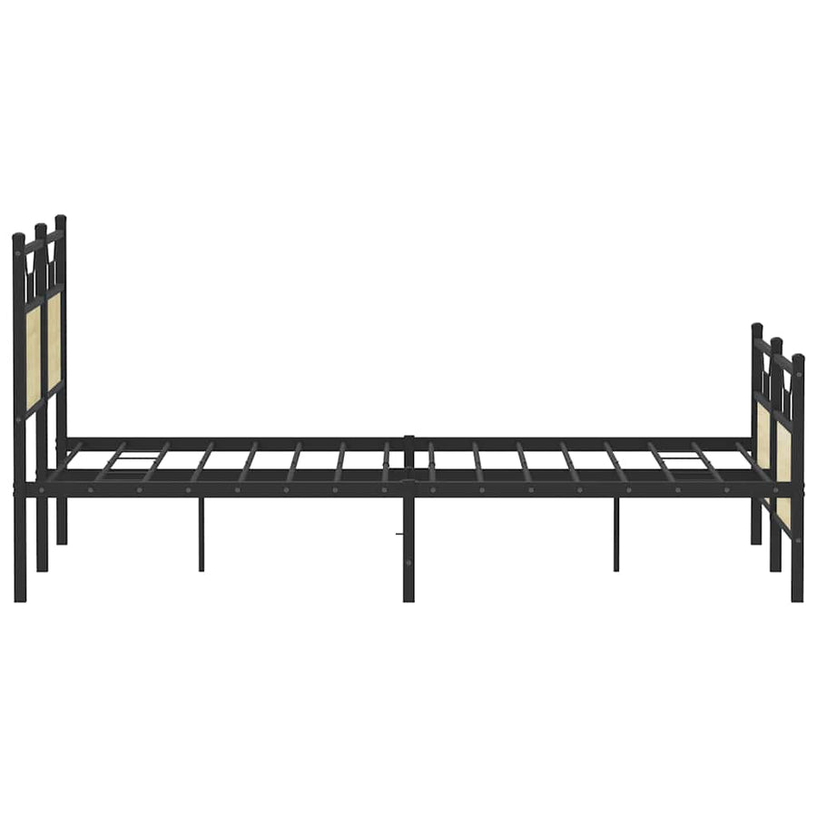 Bedframe zonder matras hout sonoma eikenkleurig 150x200 cm