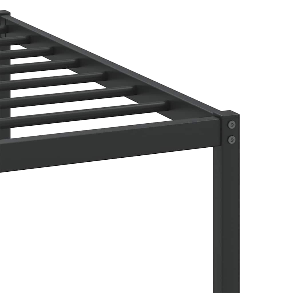 Bedframe zonder matras bewerkt hout bruin eikenkleur 100x190 cm