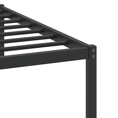 Bedframe zonder matras bewerkt hout bruin eikenkleur 100x190 cm