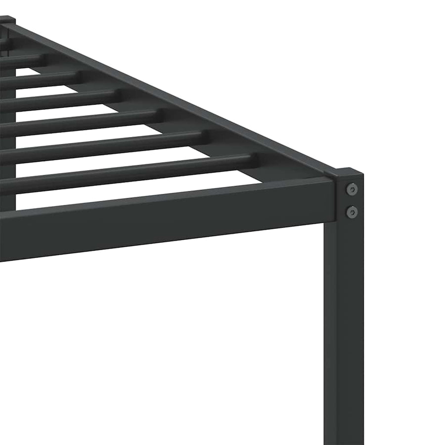 Bedframe zonder matras bewerkt hout bruin eikenkleur 100x200 cm