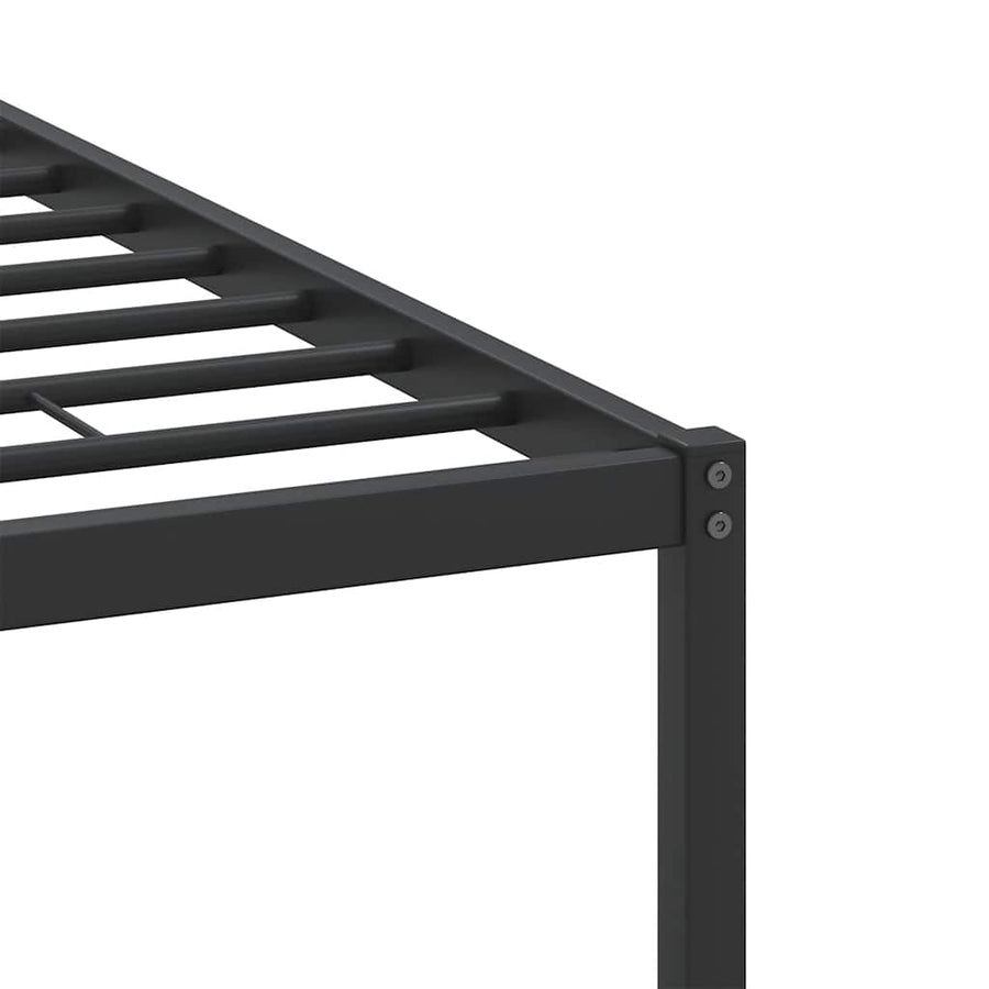 Bedframe zonder matras bewerkt hout bruin eikenkleur 120x190 cm