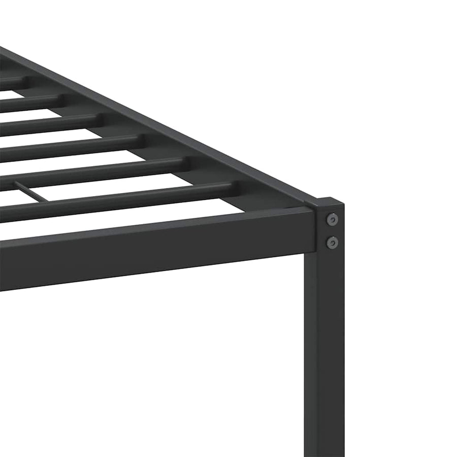 Bedframe zonder matras bewerkt hout bruin eikenkleur 120x200 cm