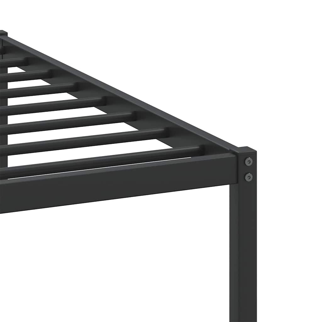 Bedframe zonder matras 193x203 cm spaanplaat bruin eikenkleurig